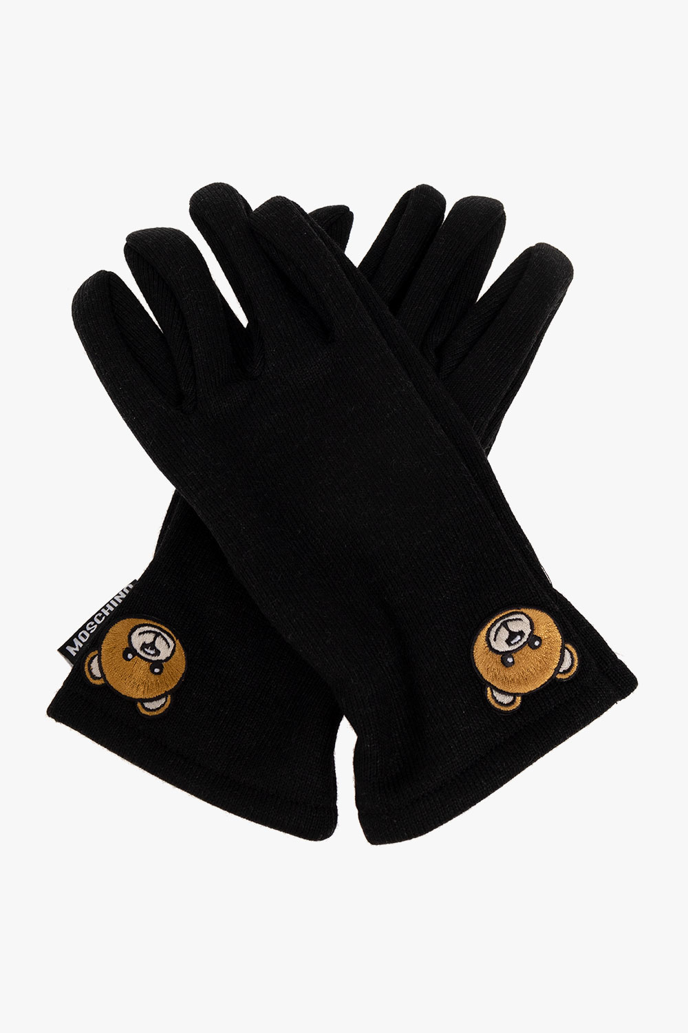 Moschino bear discount gloves